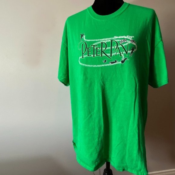 Peter Pan T-shirt One of a Kind Custom Tee sz XL - Picture 1 of 4